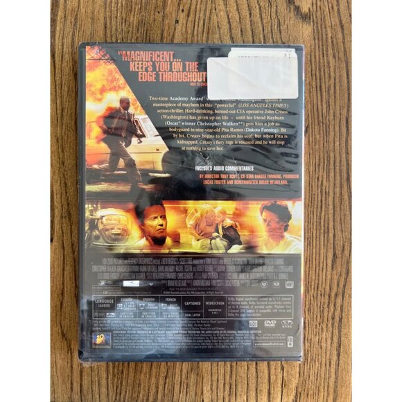 Man On Fire DVD Widescreen Movie Denzel Washington Action Drama Movie NEW Sealed - Picture 2 of 3